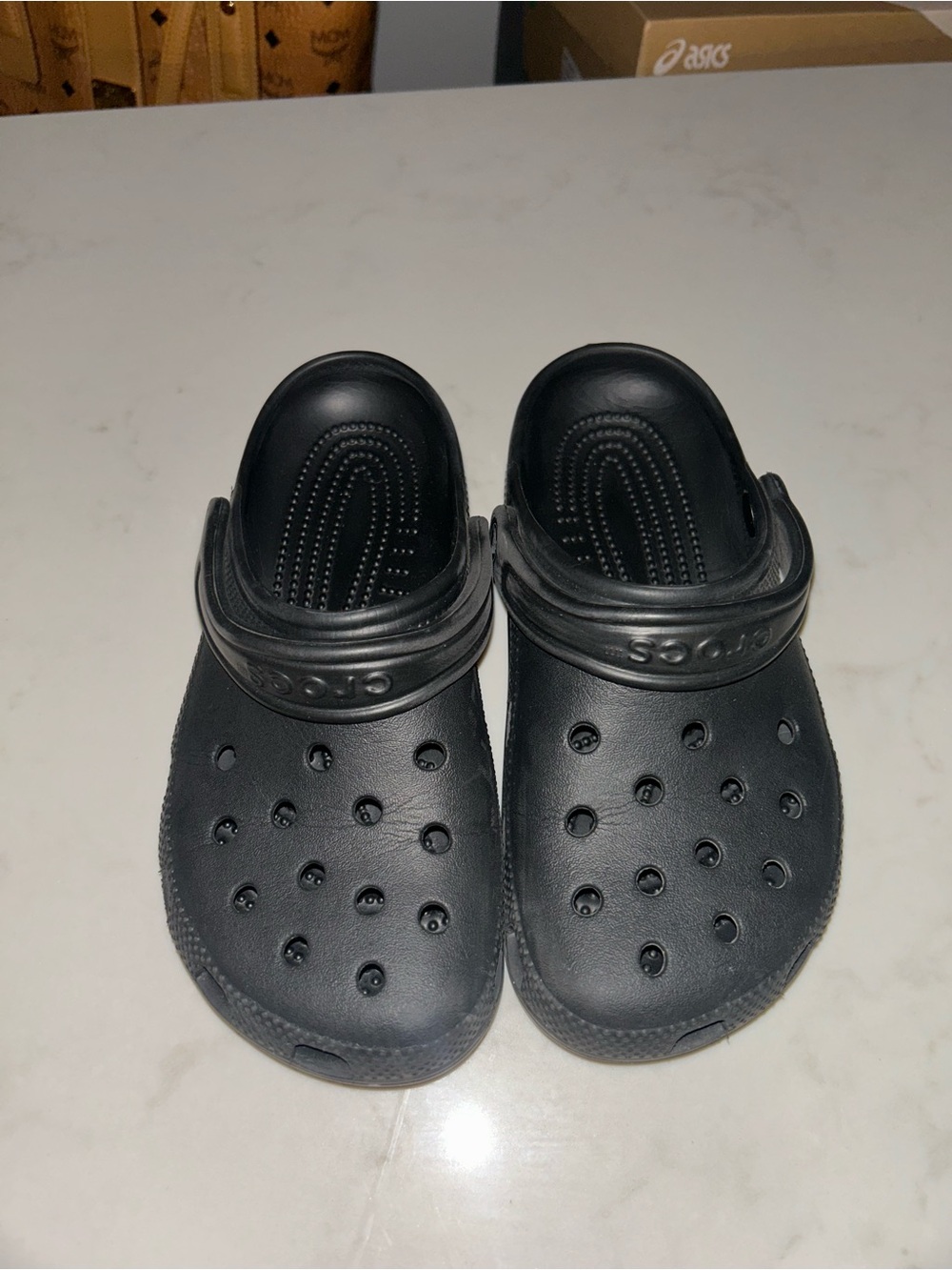 CROCS Black Classic Clog Sandals